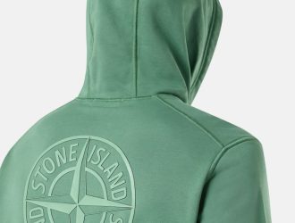 Stone Island - 66283 COTTON FLEECE, Uomo, Salvia