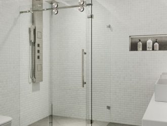 Frameless Sliding Glass Shower Doors