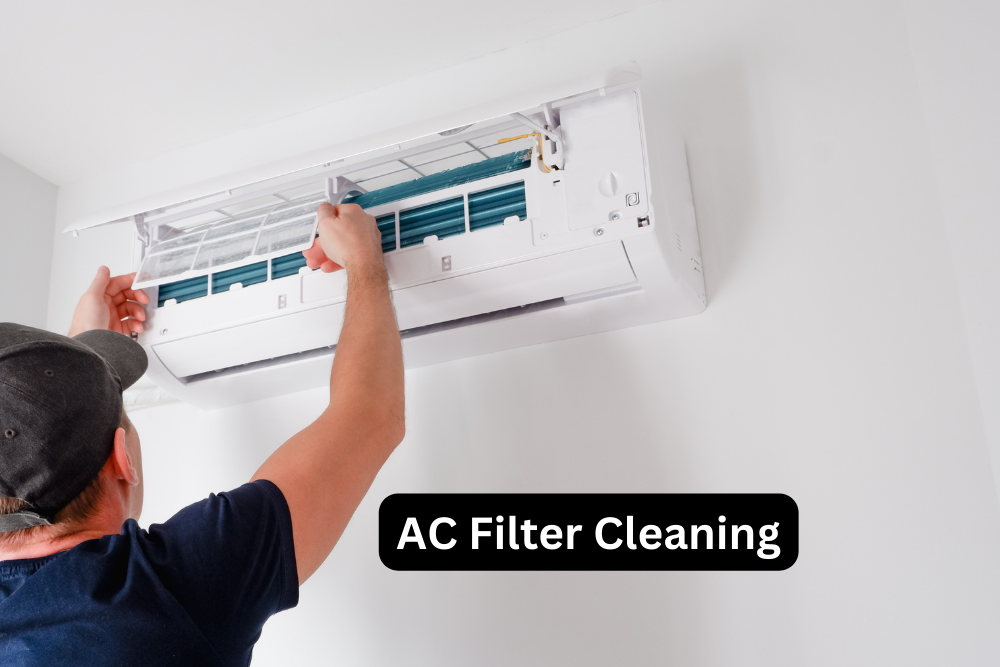 AC Filter Cleaning