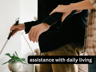 assistance with daily living