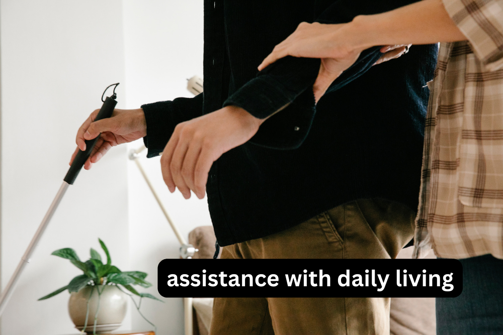 assistance with daily living