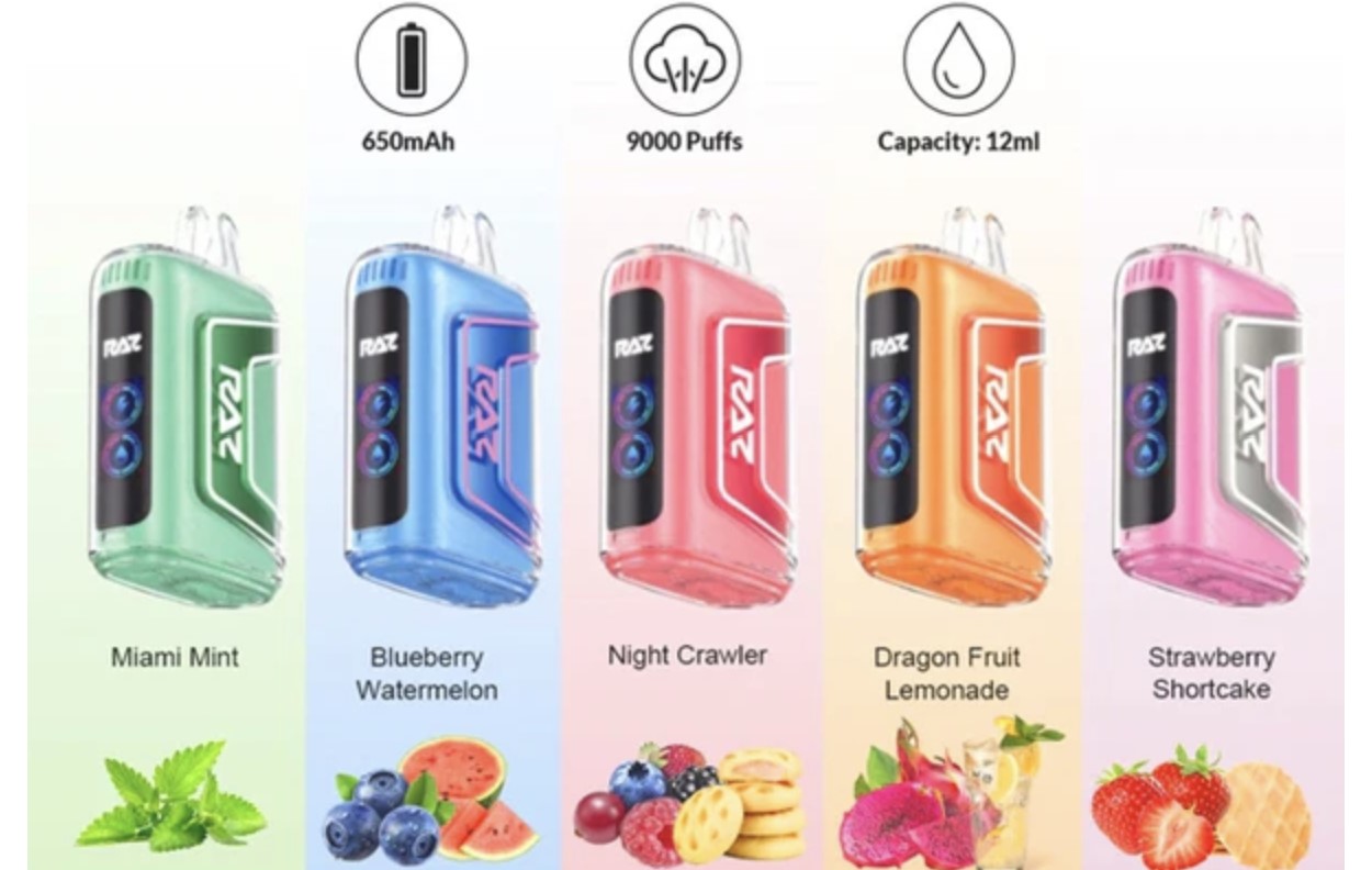 Raz Vape Flavors