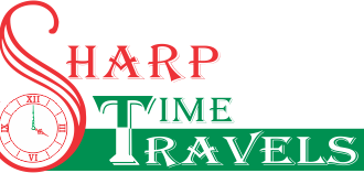 Sharp Time Travels Logo