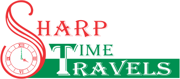 Sharp Time Travels Logo