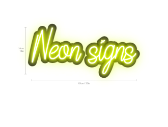 neon signs