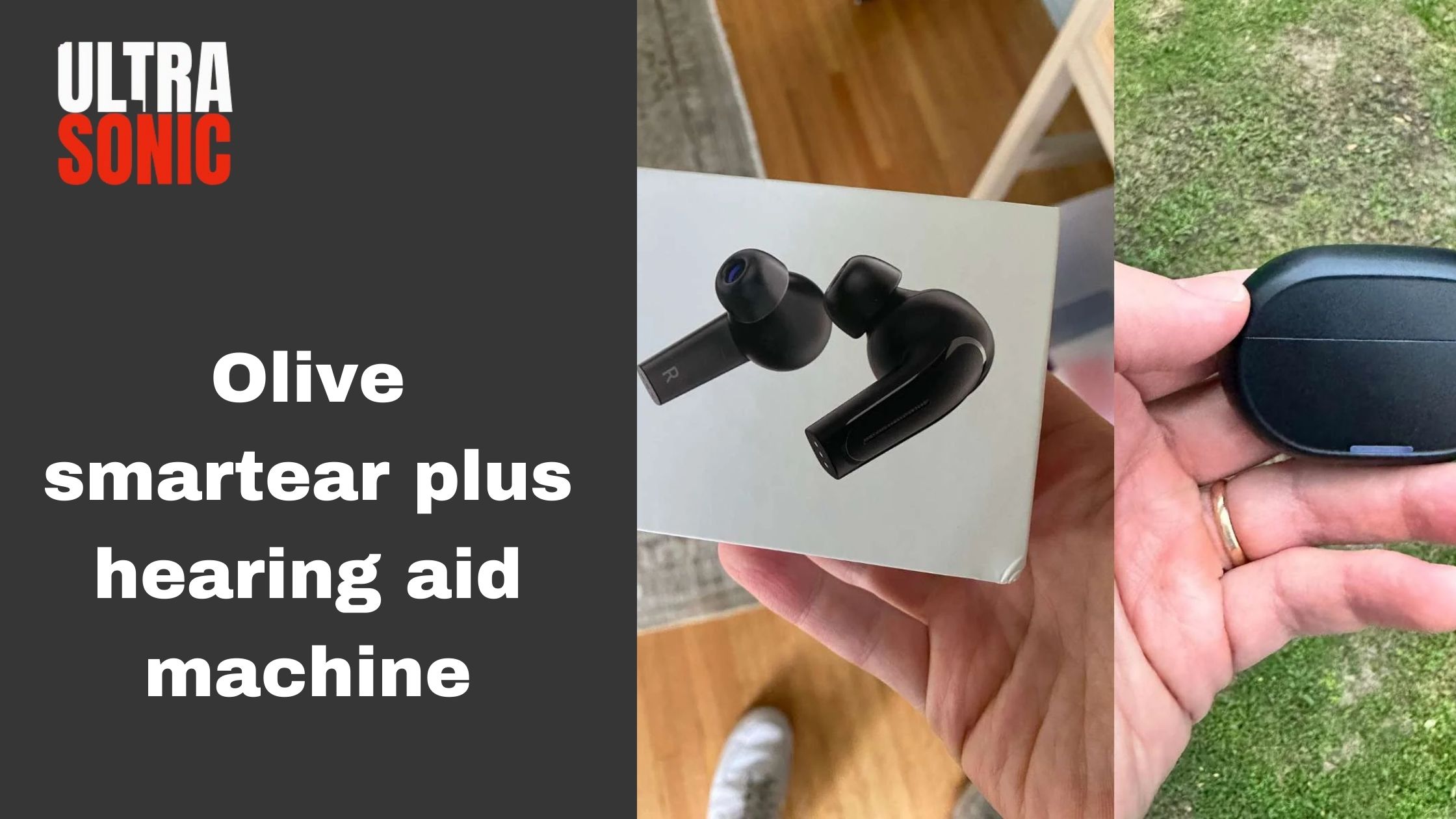 olive smartear plus hearing aid machine