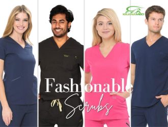 Fashionable medical scrubs