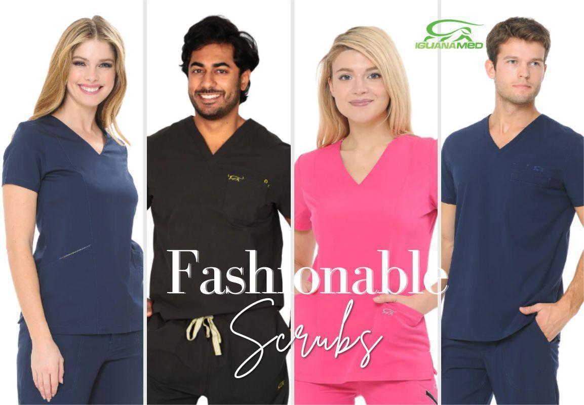 Fashionable medical scrubs