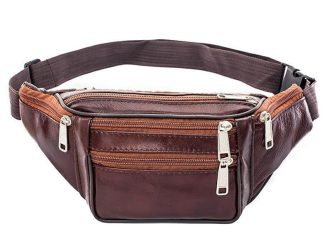 Leather fanny Pack 3