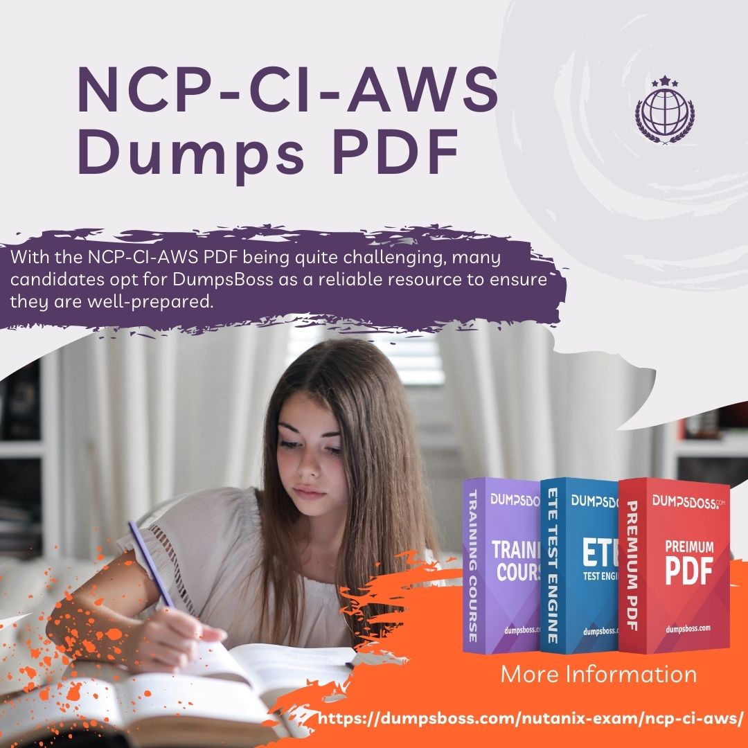 NCP-CI-AWS Dumps PDF