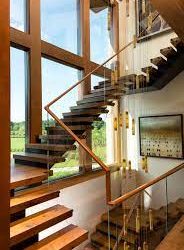 Stunning Floating Glass Staircase Design for Modern Interiors