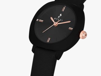 Sylvi Bella Black Black Leather Watch Cross Image 800x1000