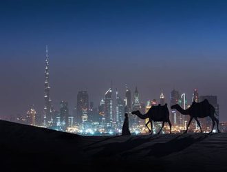 The Dubai Desert – Sunset in the Sand Dunes