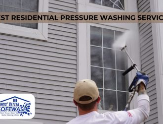 pressure washing