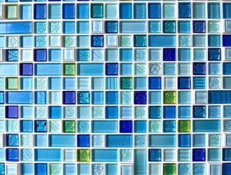 glass mosaic tiles