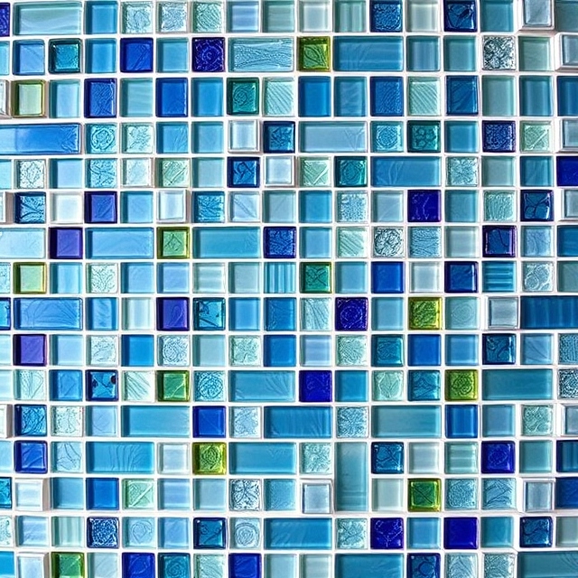 glass mosaic tiles