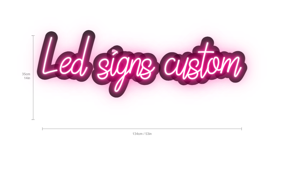 led signs custom