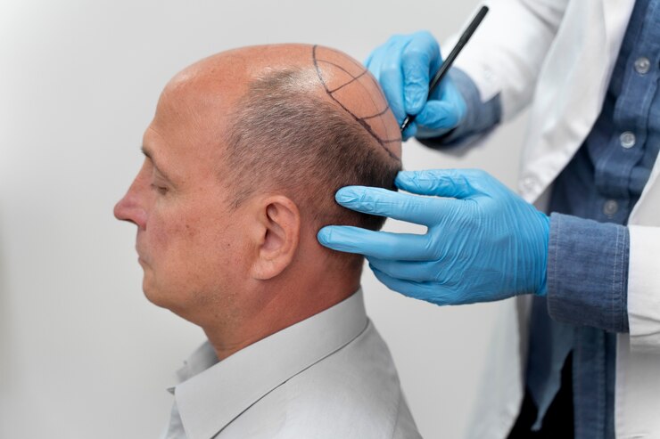 mature-man-going-through-follicular-unit-extraction-process_23-2149106306