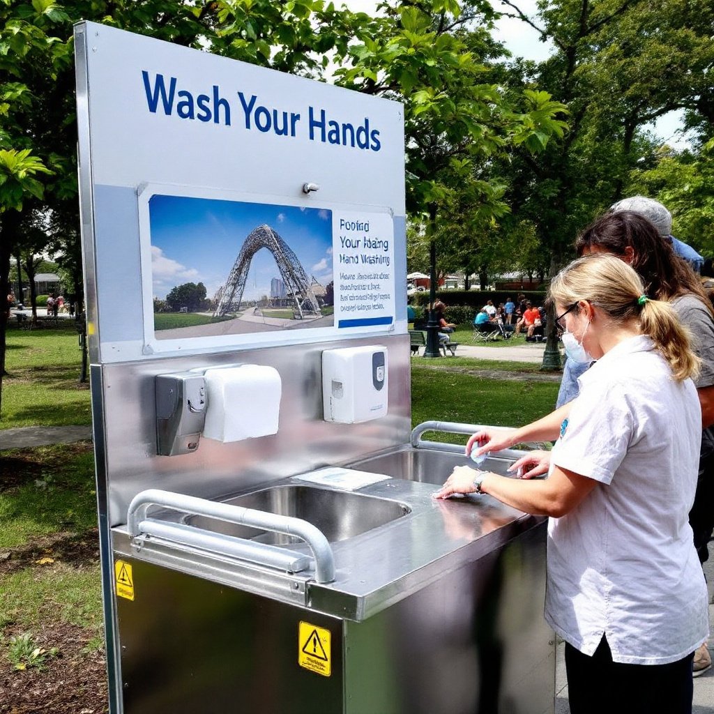 portable handwash station