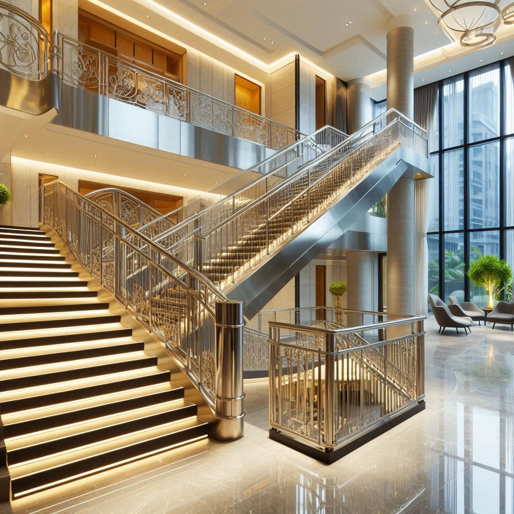 Stainless Steel Staircase Railing Manufacturer