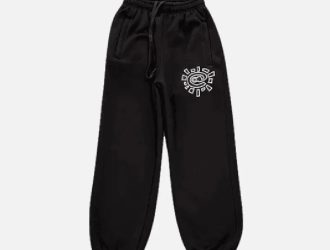 Adwysd Relaxed Black Joggers