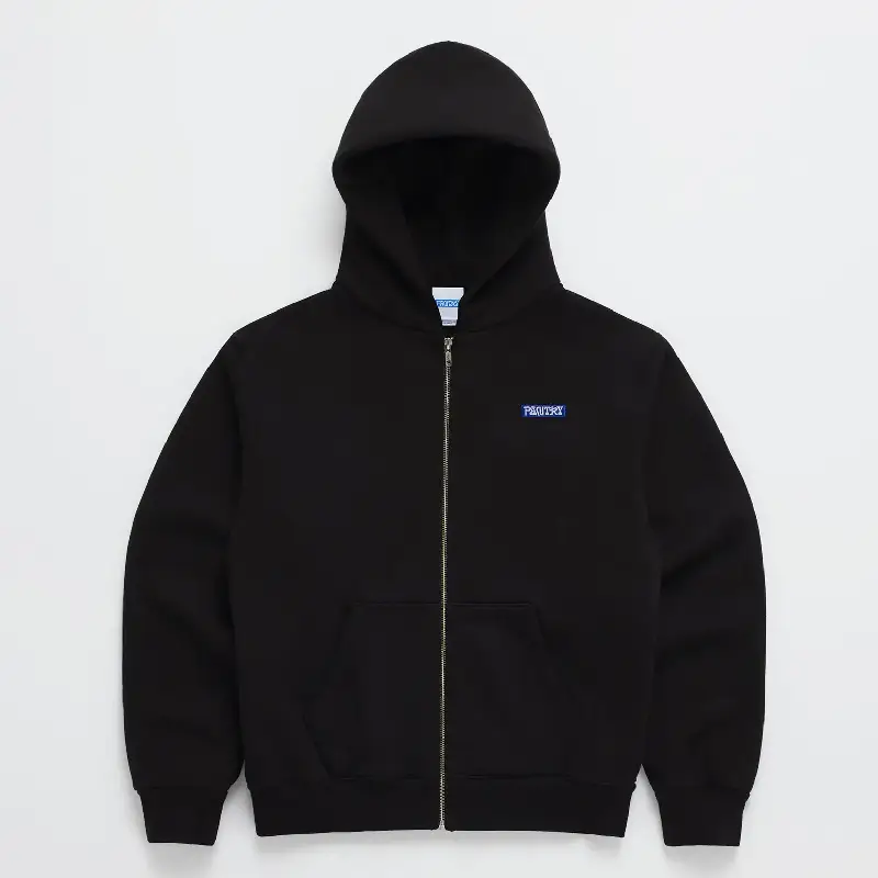 Black-Madhapppy-Pantry-Heavyweight-Fleece-Zip-Hoodie-Madhapppy