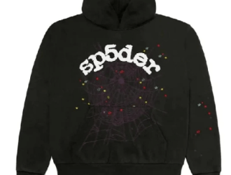 Black spider hoodie