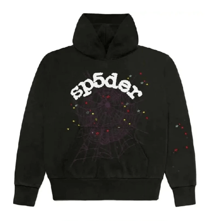 Black spider hoodie