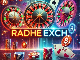 DALL·E 2024-12-25 19.45.30 - A vibrant and dynamic online casino and exchange-themed image showcasing elements like roulette wheels, playing cards, and glowing cryptocurrency symb