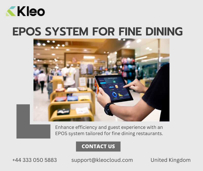 EPOS System for Fine Dining