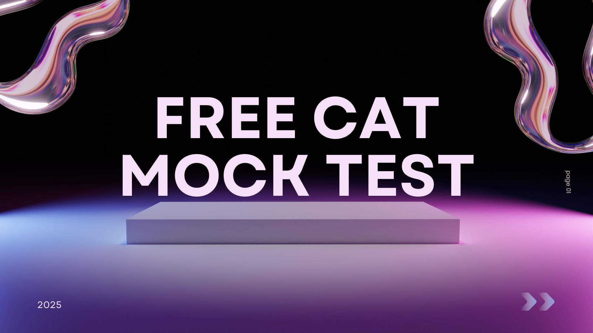 Free CAT mock test