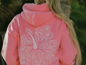 Hawaii-Hibiscus-Hoodie-in-Sonic-Pink