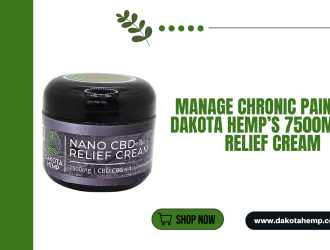 Manage Chronic Pain with Dakota Hemp’s 7500mg CBD Relief Cream