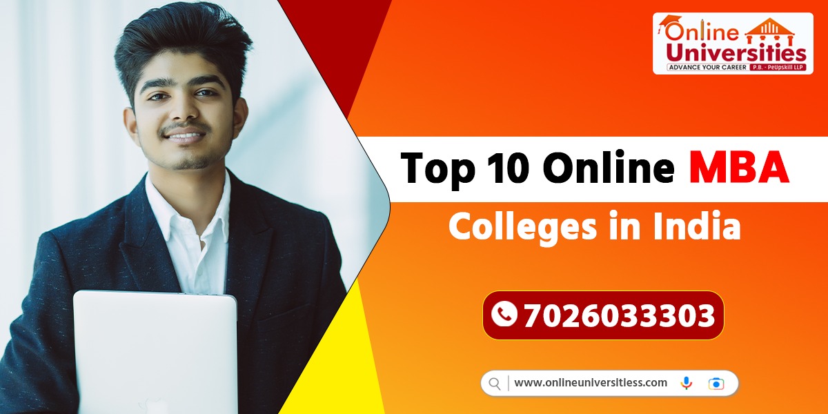 Top 10 online mba colleges in india