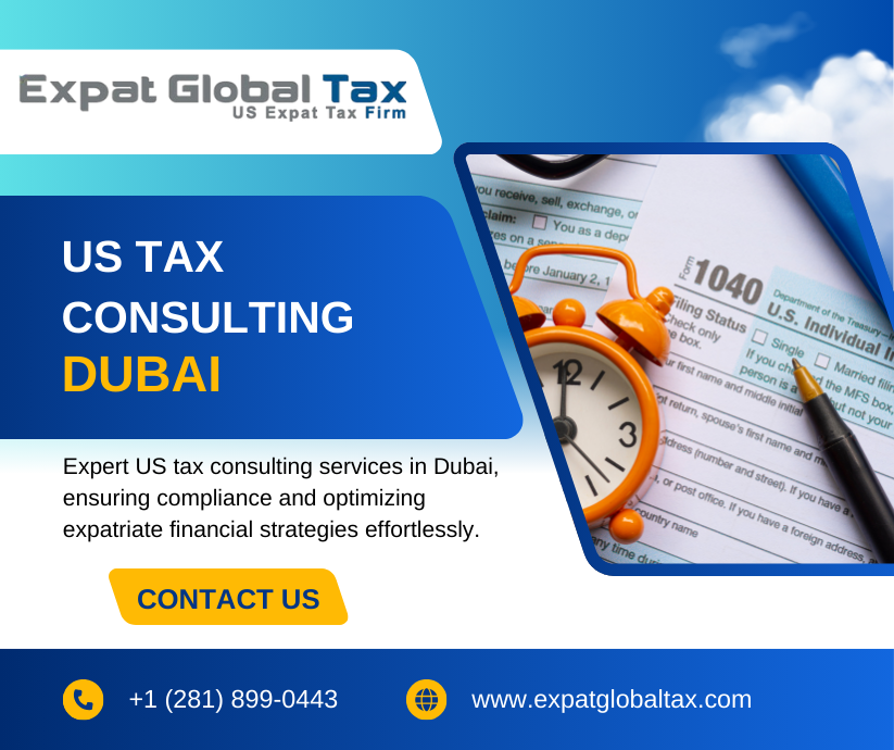 US Tax Consulting Dubai