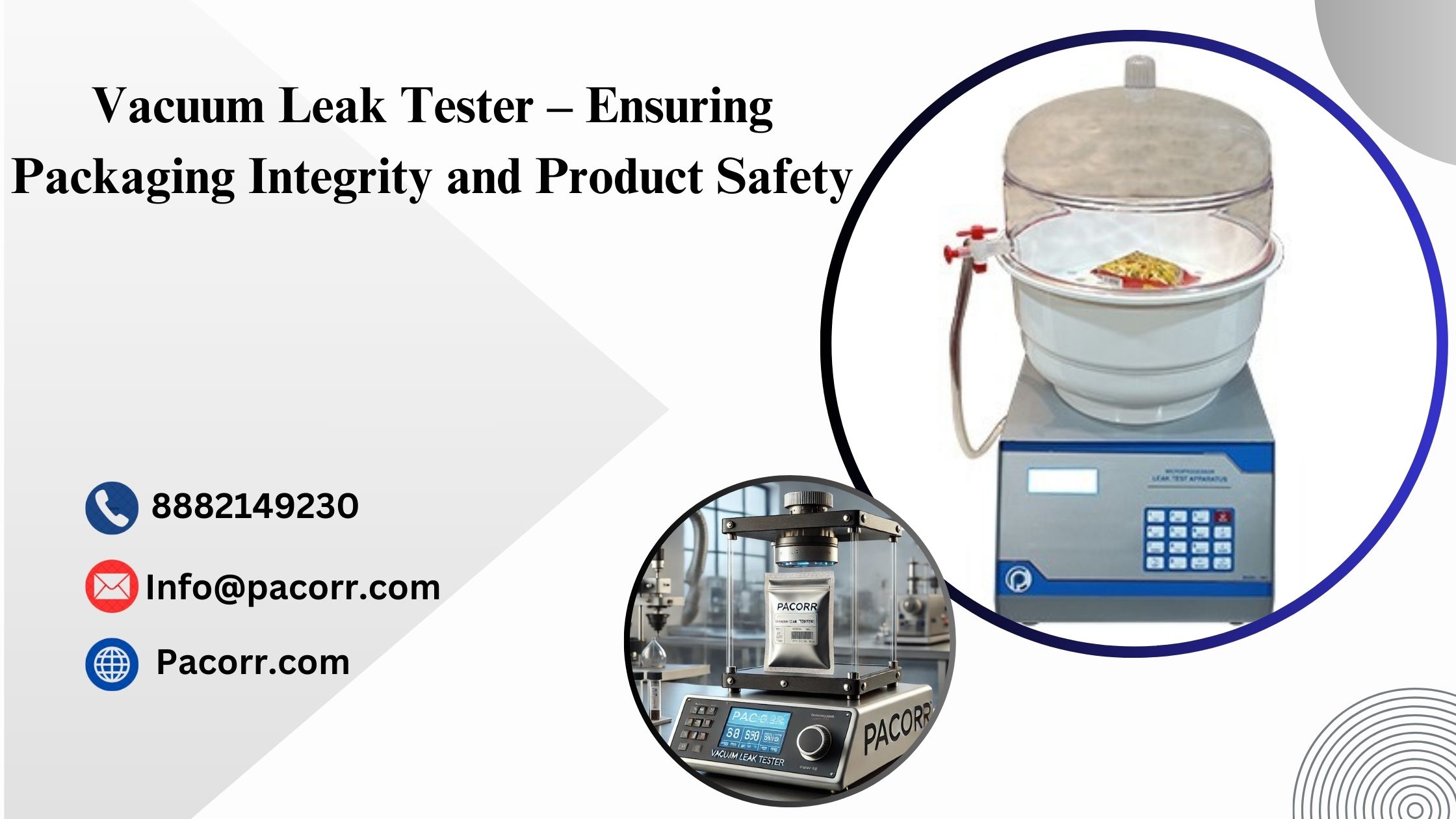 Vacuum Leak Tester