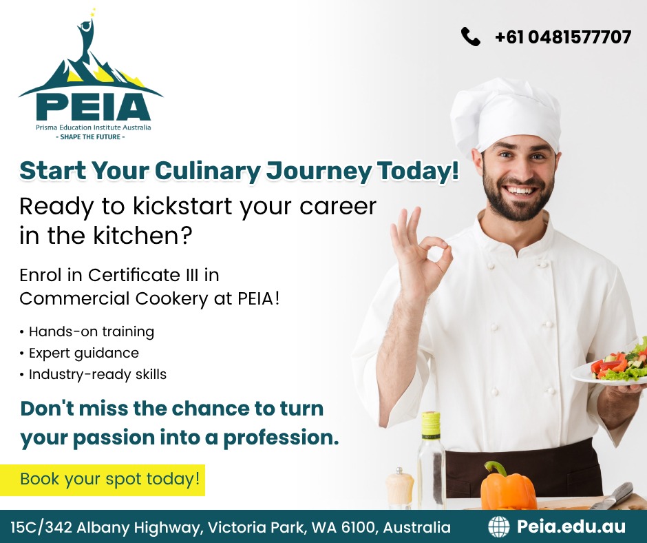 certificate iii in commercial cookery