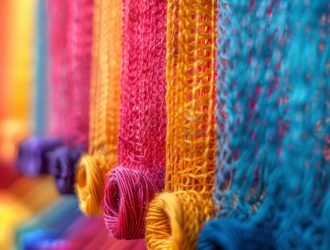 colorful-display-yarns-with-rainbow-colors-yarns-are-hanging-from-rack-are-arran