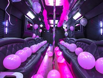 Birthday party bus