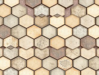 hexagon tiles design