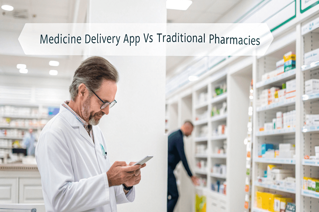 Medicine Delivery App vs. Traditional Pharmacies