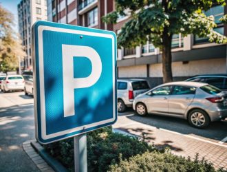 parking lot signs