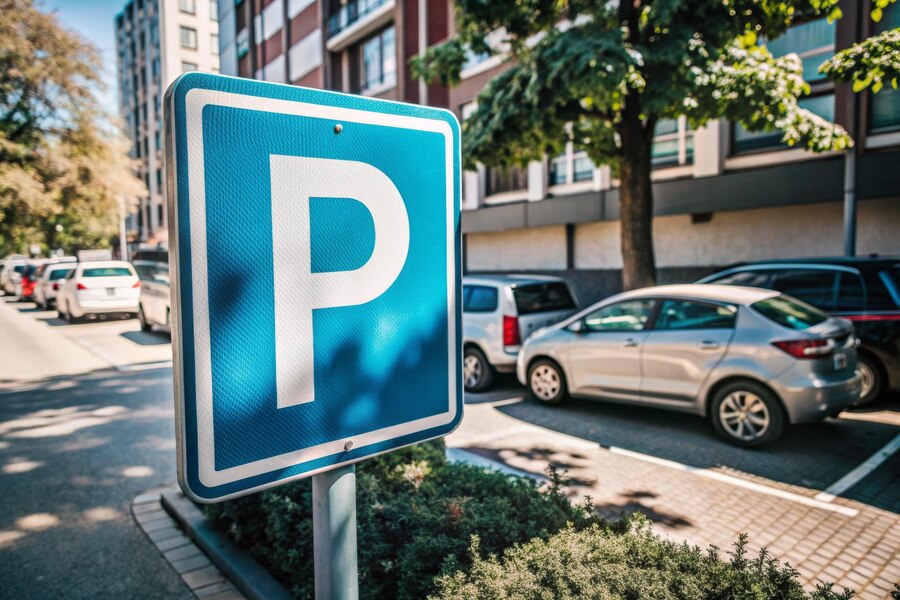 parking lot signs