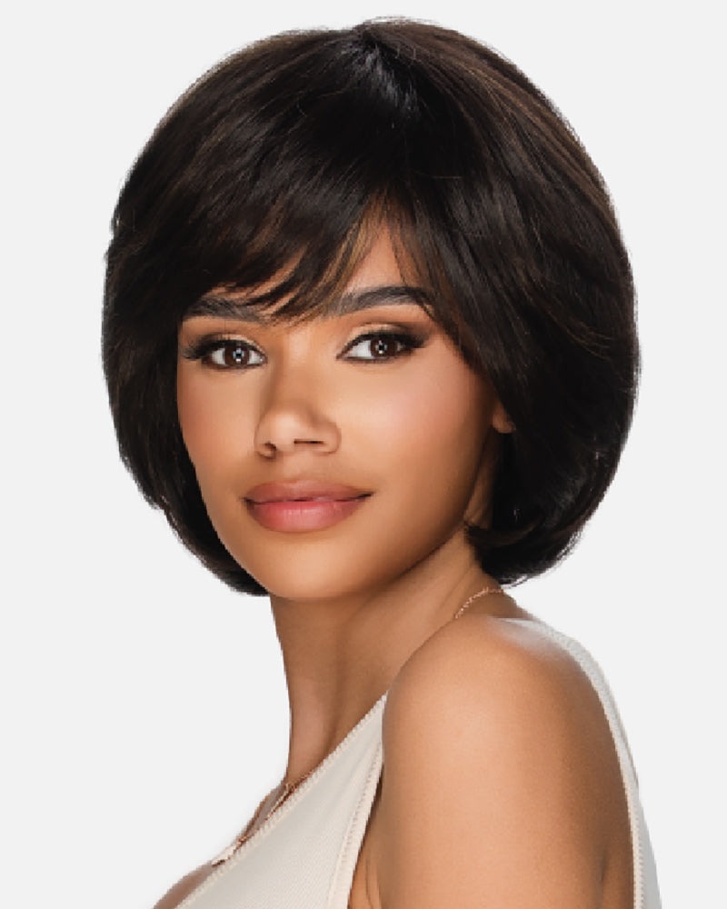 Short monofilamen wigs'