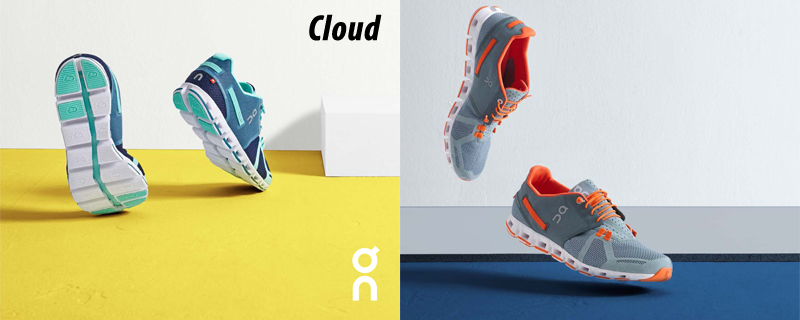 on cloud shoes